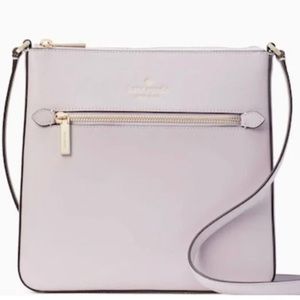 NWT Kate Spade Sadie North South Crossbody Lilac Moonlight